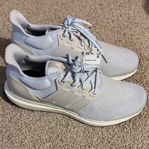 Adidas Light Blue and Gray Athletic Sneakers, Size US 11.  NWT